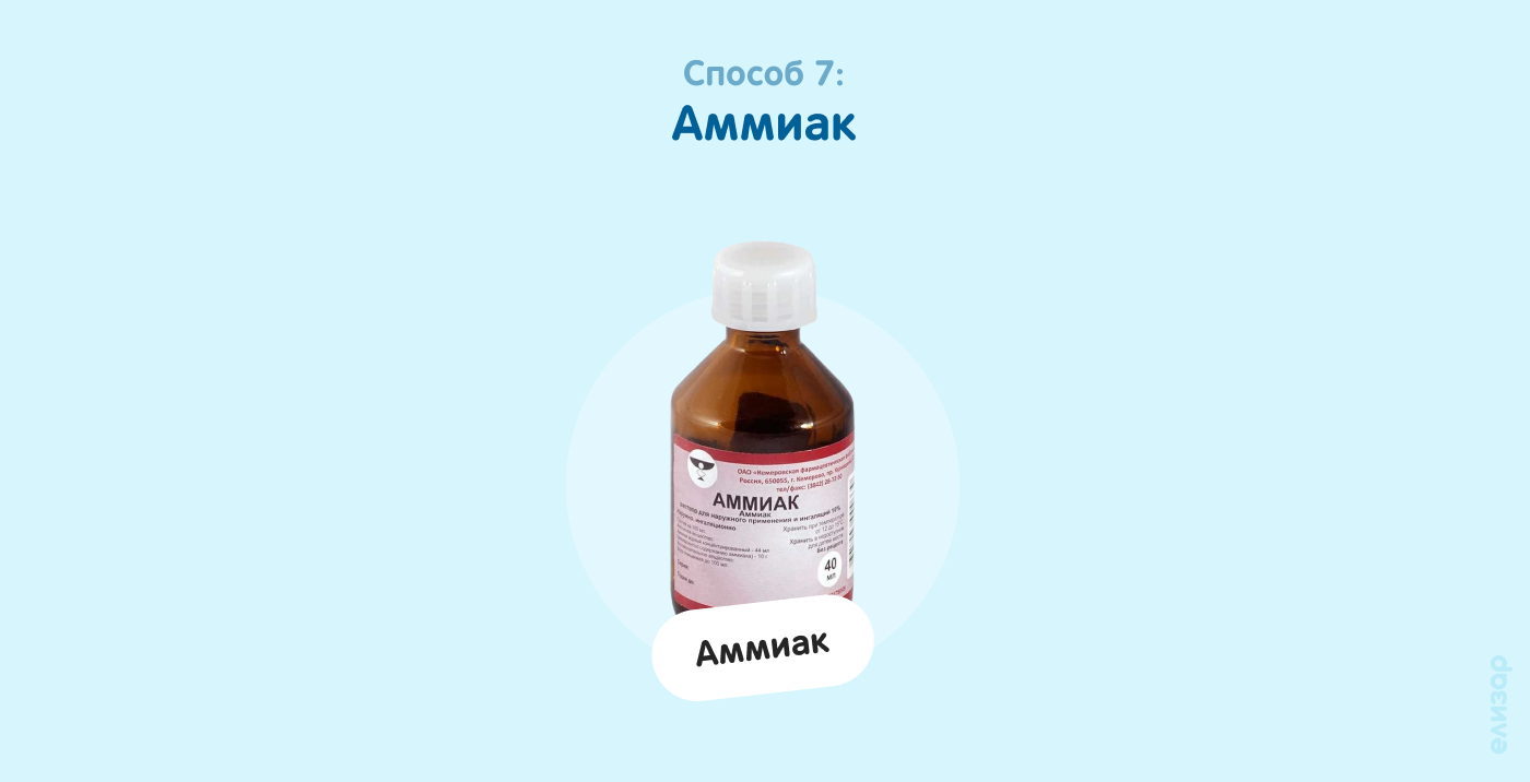 Способ 7. Аммиак
